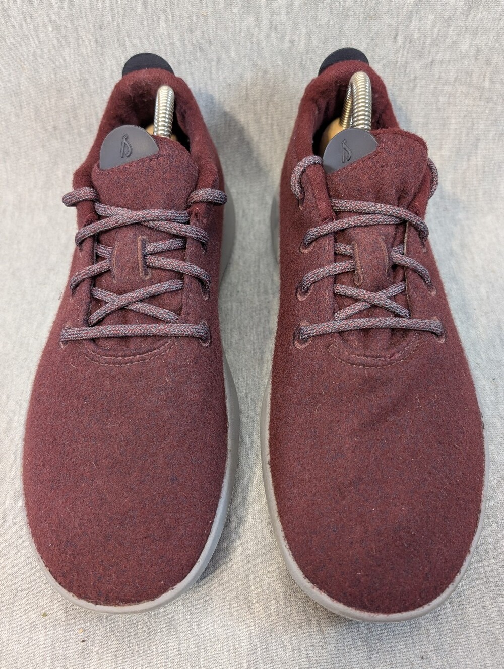 Allbirds Wool Runners Men's 9 Maroon Comfort Sneaker WRM M9 - Picture 4 of 10